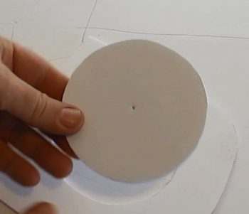 The foamboard disc