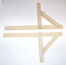 both sides of the catapult 