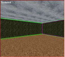 empty room with textures