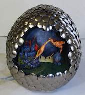 Dragon egg diorama