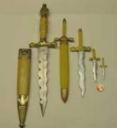 make a miniature wooden dagger