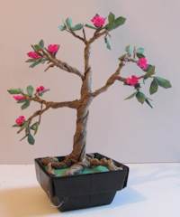 an Origami Bonsai Tree