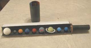 Solar system diorama