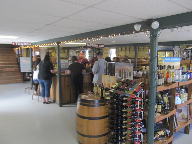 Inside Thousand Islands Winery
