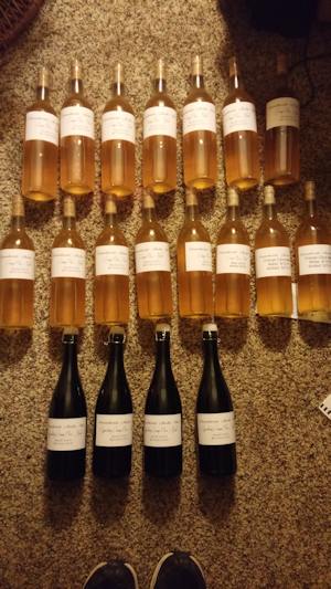 Bottles of mead