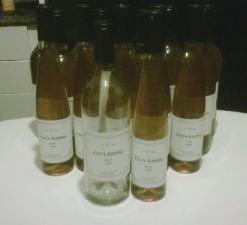 Several bottles of mead