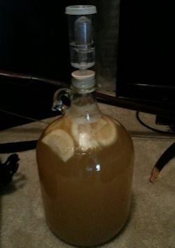 One gallon of mead