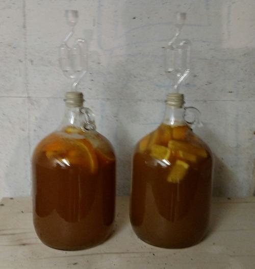 Two gallons of mead