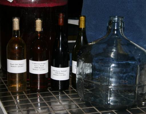 Bottles of mead