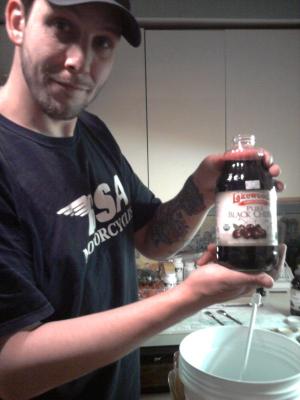 64 oz black cherry juice