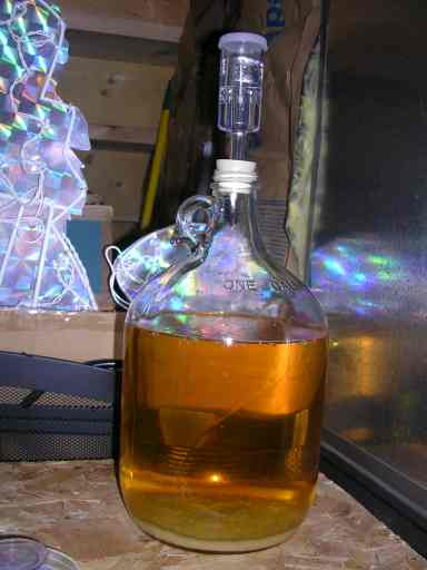 Beautiful color of mead