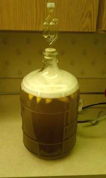 A five gallon batch of mead