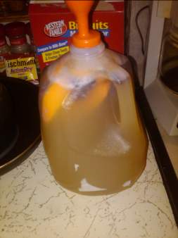 Scott's Mead just mixed
