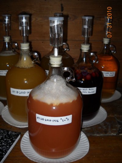 The batches of mead