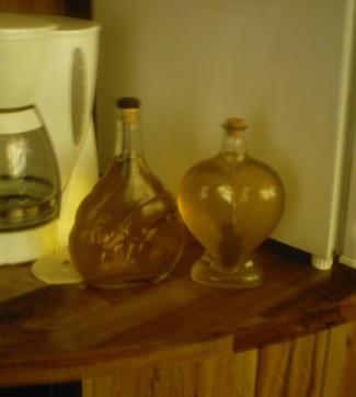 Two unusual bottles of mead