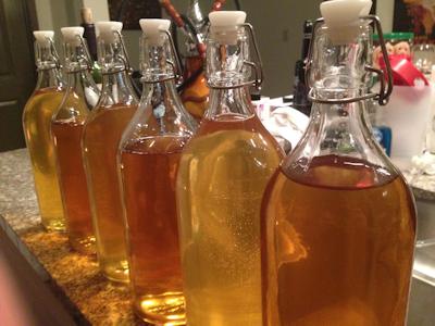 Bottles of mead