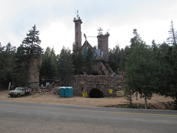 Bishop Castle from the road