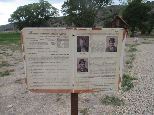 Wanted poster for Butch cassidy