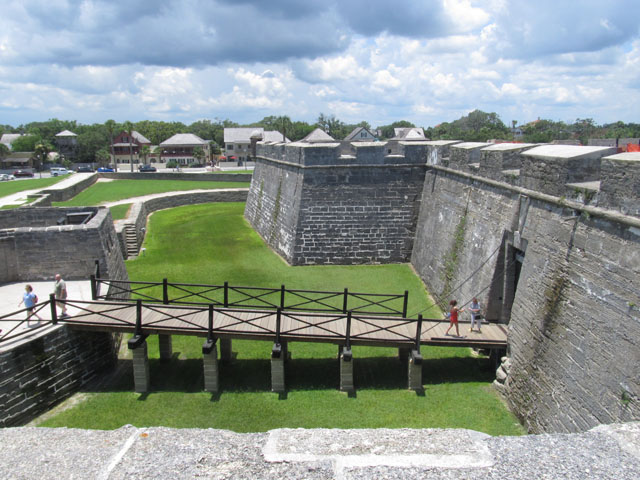 Outside the fortress