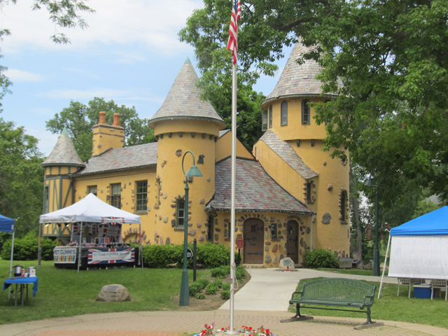 Curwood Castle Front view