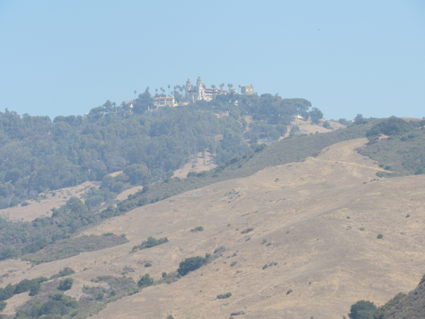 Hearst Castle from afar