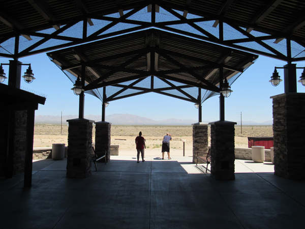 Mojave Desert Road Stop