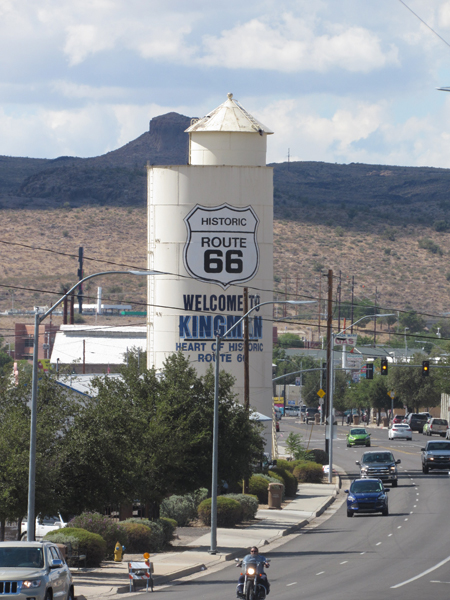 Kingman water tower Rouite 66