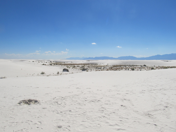 White sands 