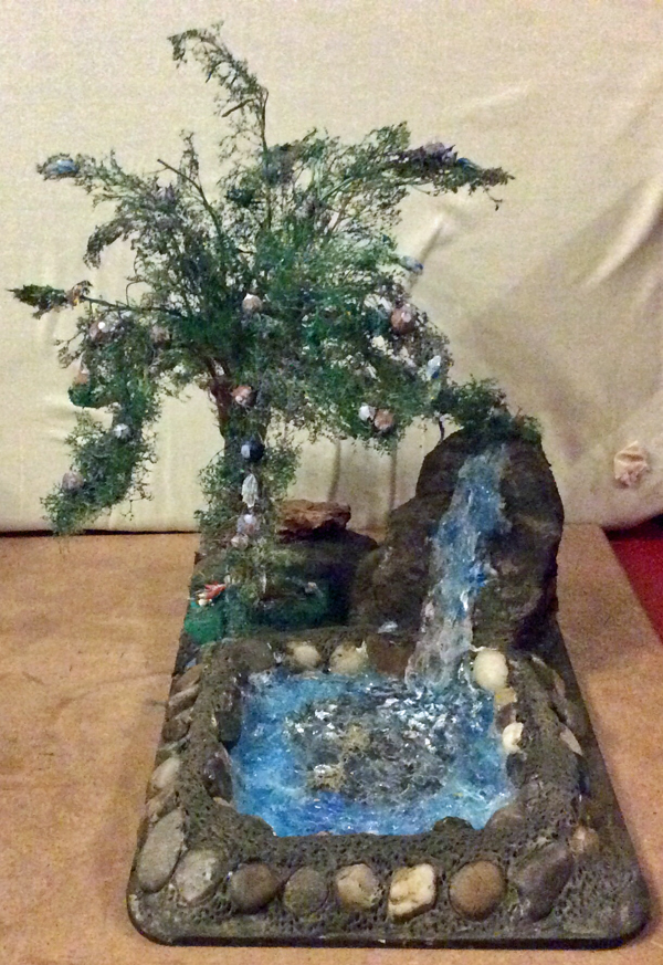 The Forever Weeping tree diorama 