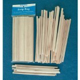 Balsa & Basswood Strip Economy Bag 