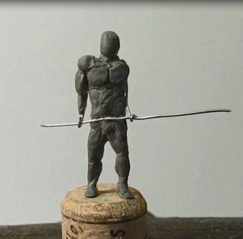 The first arm is added