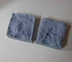 Inspect the mold halves