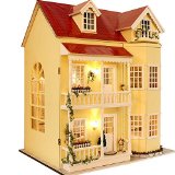 Wooden dollhouse