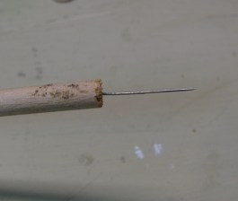 Pin in a dowel tool