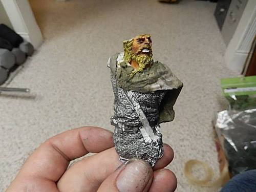 Painting the viking