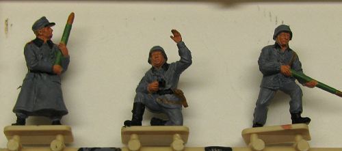 Painted German Soldiers