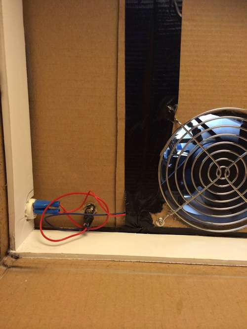 The fan and switch