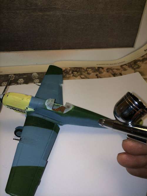 Painting a plane