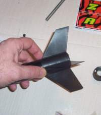 The plastic fin assembly