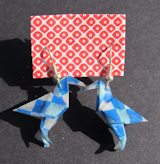 Origami earrings