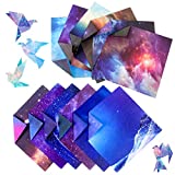 Chiyogami Yuzen Origami Paper - STORM - 4 Sheet Pack - 6 x 6 Inch