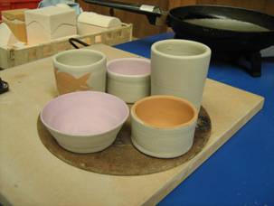 Test Pots for colors