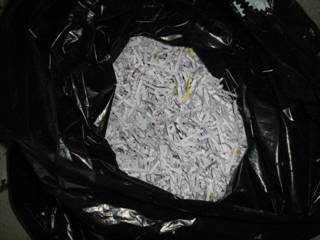 shredded paper