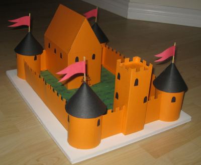 More pictures of paper castles