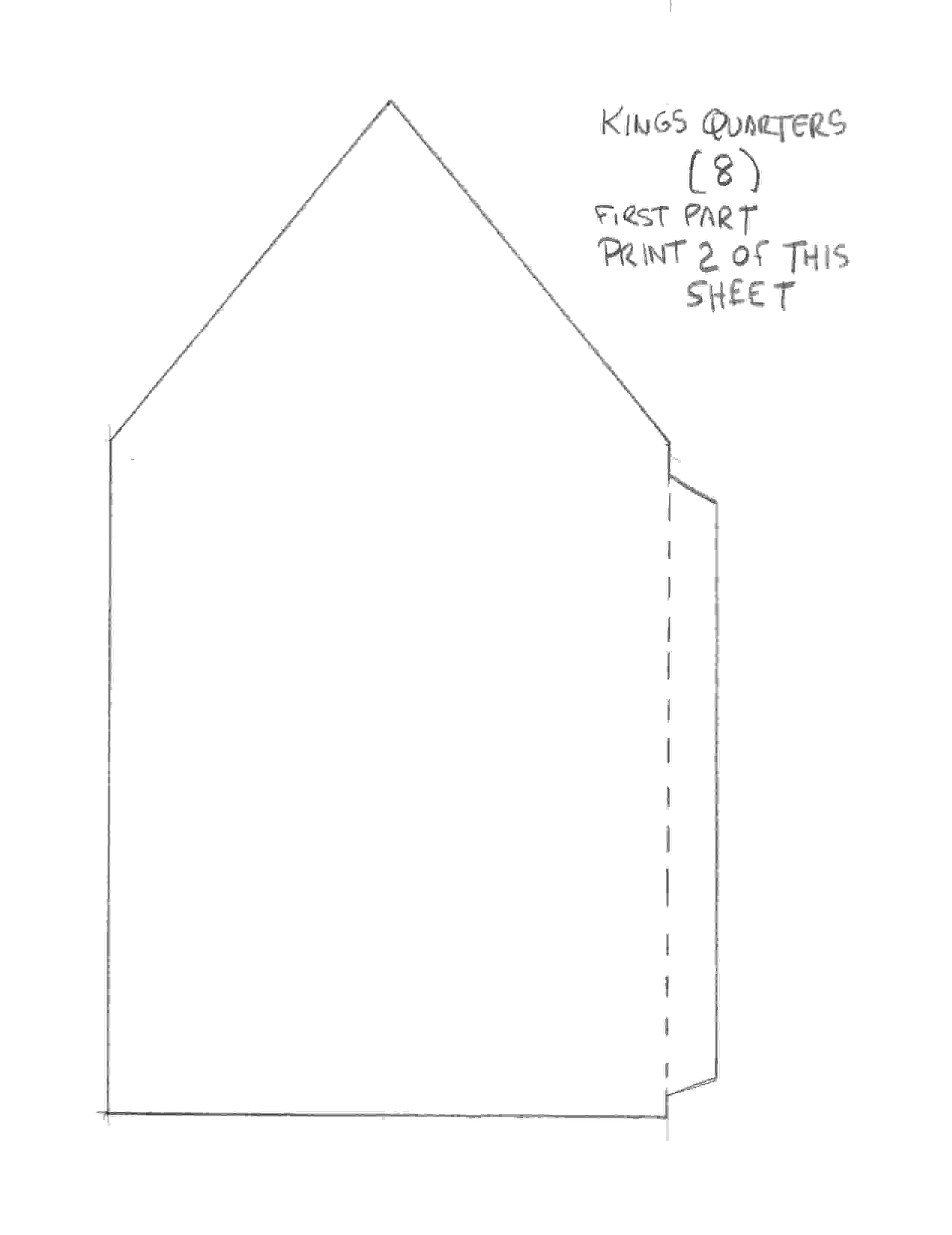 Make a paper and Cardboard Castle: Neuschwanstein Page 3