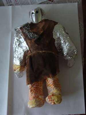 Paper mache figure