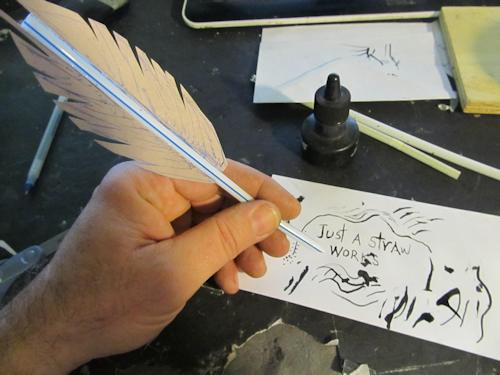 How to make a Feather Quill Pen