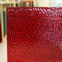 Granite textured glass