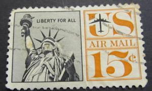 An airmail stamp