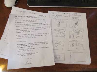 The storyboard